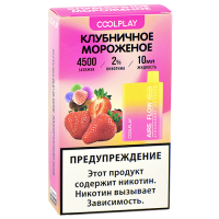 POD система COOL PLAY - (4500 затяжек) - Клубничное мороженое - 2% - (1 шт.)