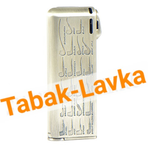 Зажигалка трубочная Im Corona 33-7415 Pipe Master Pewter Finish Pipe Design-1