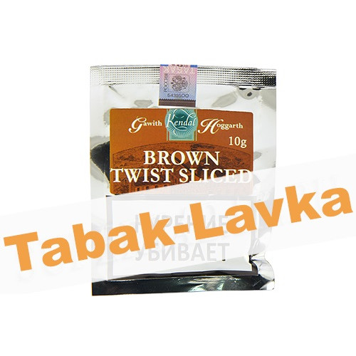 Табак трубочный Gawith & Hoggarth Brown Twist Sliced 10 гр.