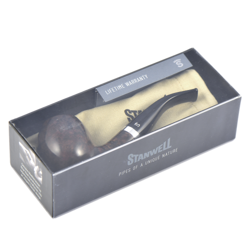 Трубка Stanwell Relief - Brown Polished 185 (фильтр 9 мм)-4