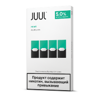 Картридж Juul Labs x4 JUUL Мята (59 мг)