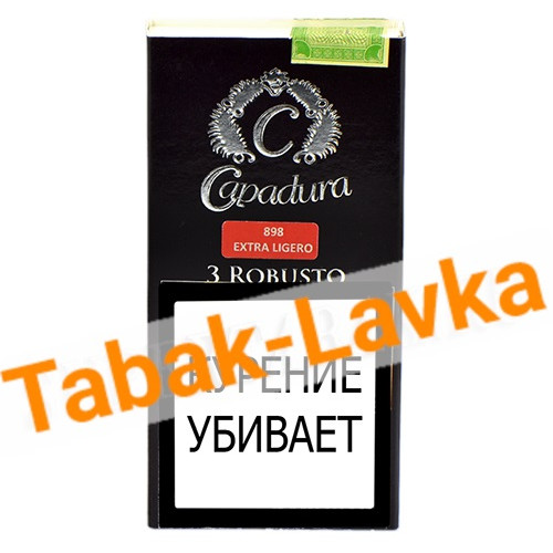 Сигара Capadura 898 Extra Ligero Robusto 1 шт.-1