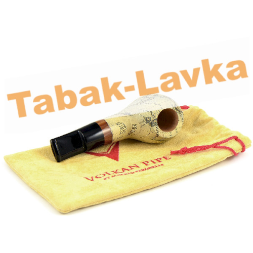 Трубка Volkan Pipe - Explorer - 002 (Reverse Calabash) - (без фильтра)-7