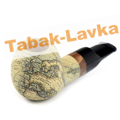 Трубка Volkan Pipe - Explorer - 042 (Reverse Calabash) - (без фильтра)-1