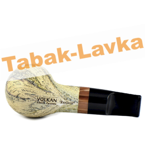 Трубка Volkan Pipe - Explorer - 042 (Reverse Calabash) - (без фильтра)-8