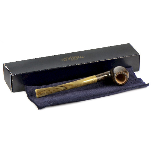 Трубка Savinelli Ginger Favorit - Smooth Brown 626 (фильтр 9 мм)-3