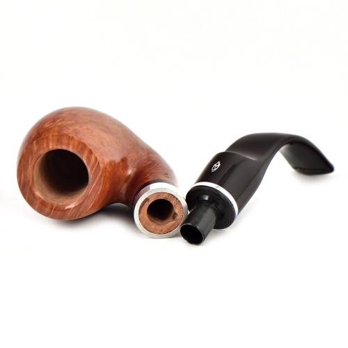 Трубка Savinelli Minerva - Liscia Nat 614 (фильтр 9 мм)-2