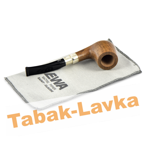 Трубка Ewa Silver Band - Natural 1775 (фильтр 9 мм)-1