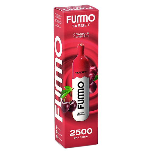 POD система Fummo - Target 2500 затяжек - Сладкая черешня - 2% - (1 шт.)