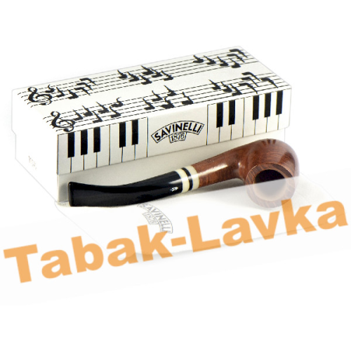 трубка Savinelli Pianoforte - Smooth KS 606 (фильтр 9 мм)-5