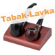 Подставка Savinelli для 2-х трубок - Como Pipe Rack 2P - M1024/2 OLMO ROSSO