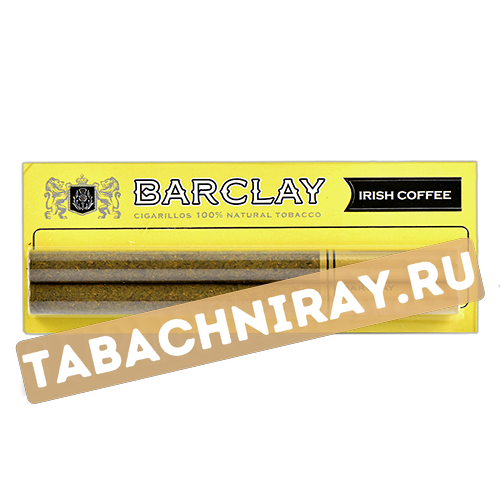 Сигариллы Barclay - Irish Coffee (2 шт. в блистере)