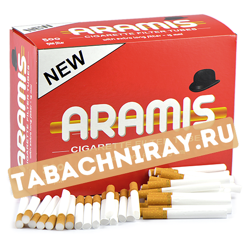 Сигаретные гильзы Aramis - 15мм (500 ШТУК)