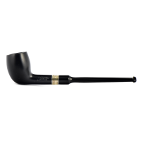 Трубка Peterson Speciality Pipes - Belgique - Ebony Silver Mounted (без фильтра)