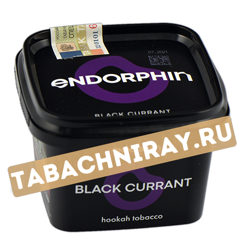 Табак для кальяна Endorphin - Black Currant 60 гр.