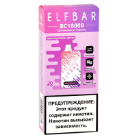 POD система Elf Bar - BC 18.000 - Виноград - Клюква - Персик - 2% - (1 шт.)