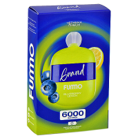 POD система Fummo - Grand 6000 затяжек - Черника - Лимон - 2% - (1 шт.)