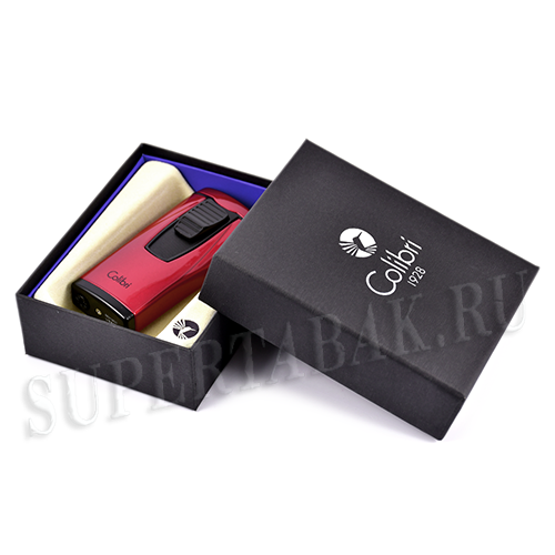 Зажигалка Colibri Monaco - LI 880 T7 (Metallic Red )-3