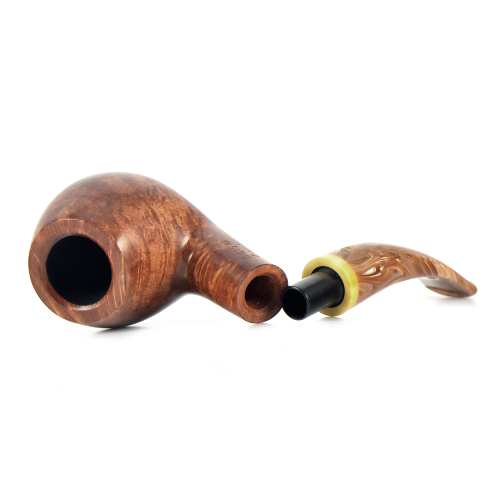 Трубка Savinelli Dolomiti - Smooth Light Brown 645 (фильтр 9 мм)-6