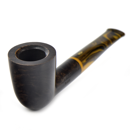 трубка Savinelli Tigre Smooth Dark Brown - 409 (фильтр 9 мм)-5