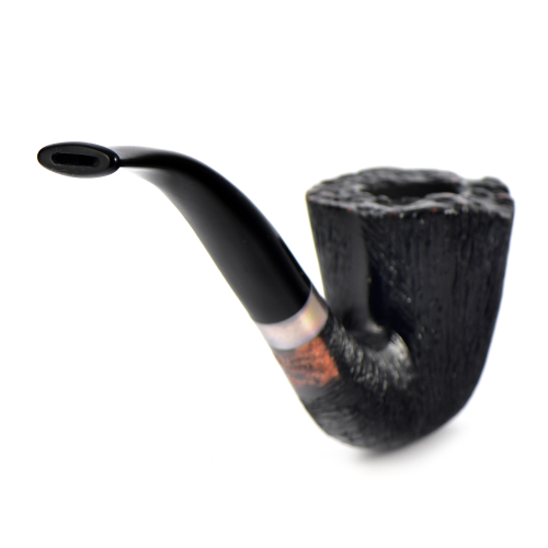 Трубка Stanwell Plateaux - Brashed Black - 62B (без фильтра)-1