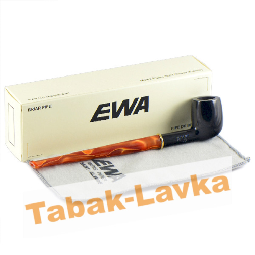 Трубка Ewa Voyage Black-orange 103 (фильтр 9 мм)-6