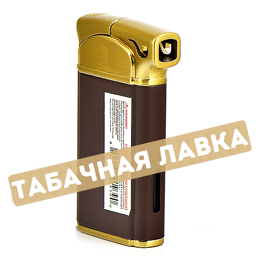 Зажигалка трубочная Vertigo - Crosby Pipe - Gold-2