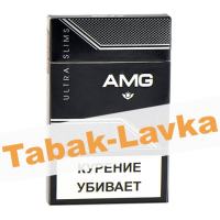 Сигареты AMG Ultra Slims - BLACK (МРЦ 160)