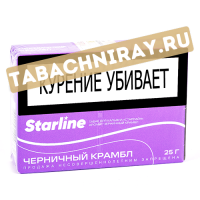 Табак для кальяна Starline - Черничный крамбл (25 гр)