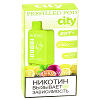 Картридж City Energy 10.000 - Лимон - Маракуйя (1 шт.)