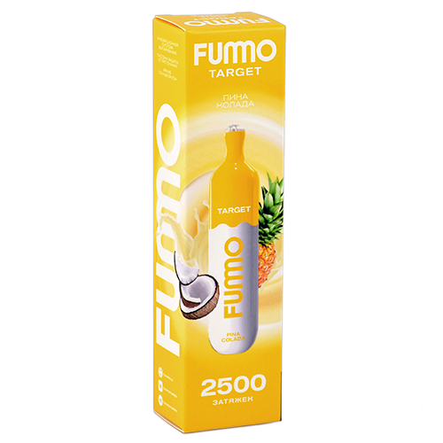 POD система Fummo - Target 2500 затяжек - Пина колада - 2% - (1 шт.)