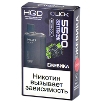 Многоразовая POD-система HQD CLICK - Ежевика (5500 затяжек) - (1 шт.)