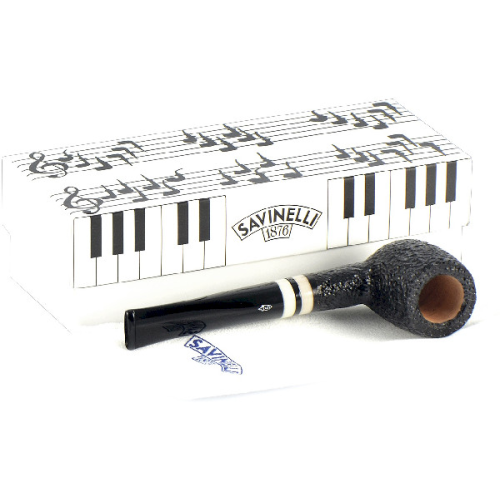 трубка Savinelli Pianoforte - Rustic 106 (фильтр 9 мм)-3