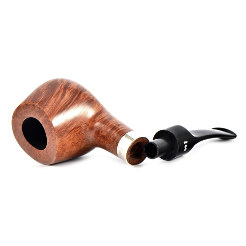 Трубка Stanwell Flame Grain Silver Mounted - 11 (фильтр 9 мм)-3