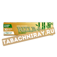 Бумага самокруточная Rizla+ KING SIZE & TIPS - Bamboo (32 шт)