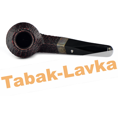 Трубка Peterson Sherlock Holmes - Sandblast - Squire P-Lip (фильтр 9 мм)-2