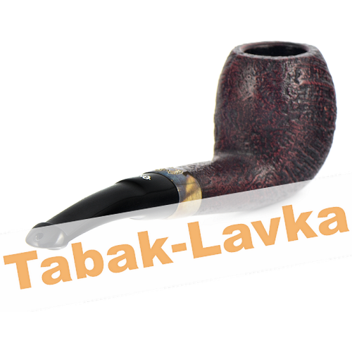 Трубка Peterson Sherlock Holmes - Sandblast - Strand P-Lip (фильтр 9 мм)-4