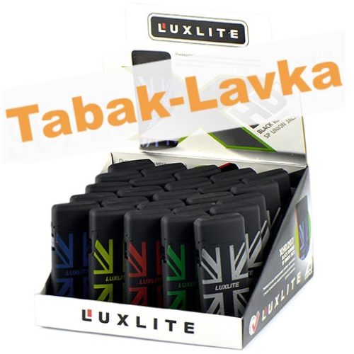 Зажигалка турбо Luxlite XHD 207 - Union Jack-1