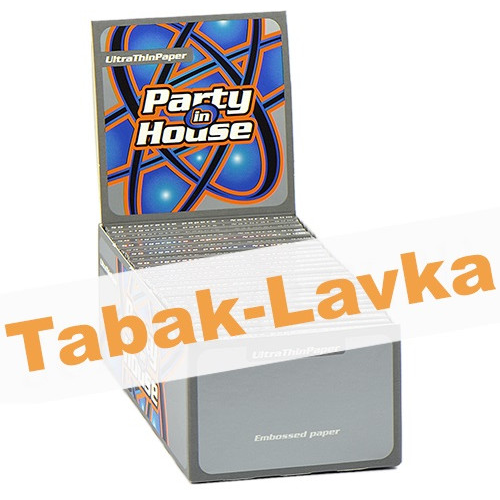 Бумага самокруточная Party in House Silver UltraThin (Ultrafine) 70 мм-1