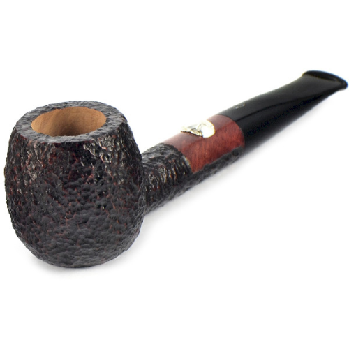 Трубка Savinelli Football - Rustic Black (фильтр 9 мм)-3