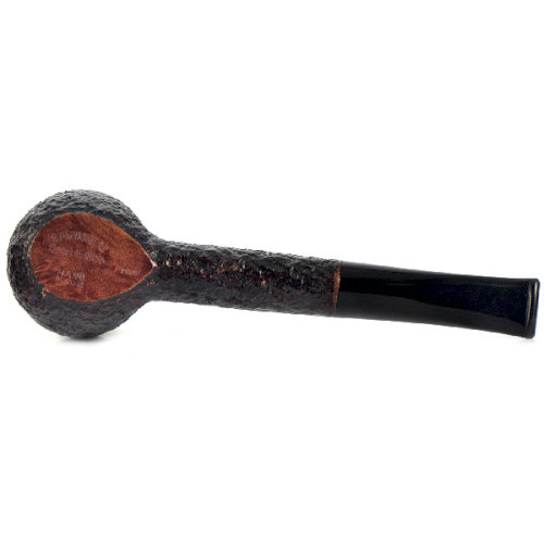 Трубка Savinelli Football - Rustic Black (фильтр 9 мм)-7