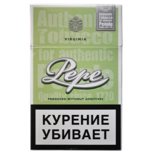 СИГАРЕТЫ Pepe Easy Green (МРЦ 250)