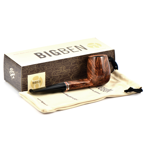 Трубка Big Ben - Pipe of the Year 2024 - Tan Polish acrilic (фильтр 9 мм)-5