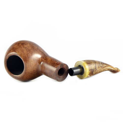 Трубка Savinelli Dolomiti - Smooth Light Brown 320 (фильтр 9 мм)-5