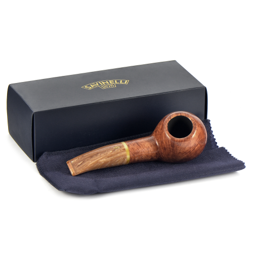 Трубка Savinelli Dolomiti - Smooth Light Brown 320 (фильтр 9 мм)-4