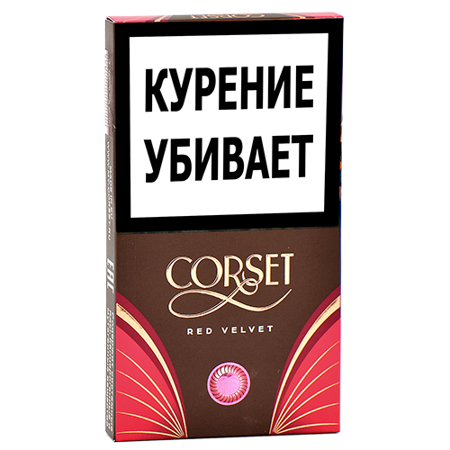 Сигареты Corset Superslim - Red Velvet (Вишня) (МРЦ 190)