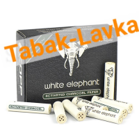 Фильтр White Elephant 9 мм Угольный  (40 шт.)