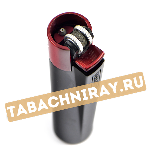 Зажигалка Clipper - СМ0S110 Metalic Red\Black-3