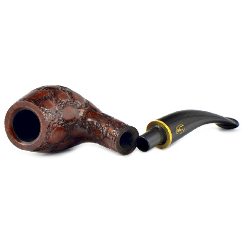 Трубка Savinelli Alligator - Brown 628 (фильтр 9 мм)-1