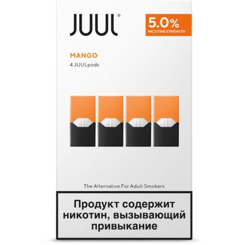 Картридж Juul Labs x4 JUUL Манго